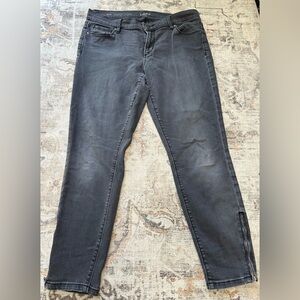 Loft Grey Modern Skinny Ankle Jean